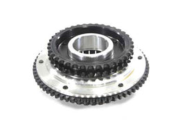York drive line clutch drum bare part 18-8310b, showing the metal clutch drum with detailed gear and surface features.