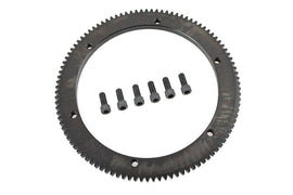 York 102 Tooth Clutch Drum Starter Ring Gear bolt-on for electrical systems, shown in the image with detailed gear teeth.