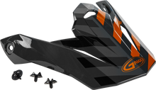 Load image into Gallery viewer, Visor W/Screws Fame Mx 86 Dark Grey/Orange