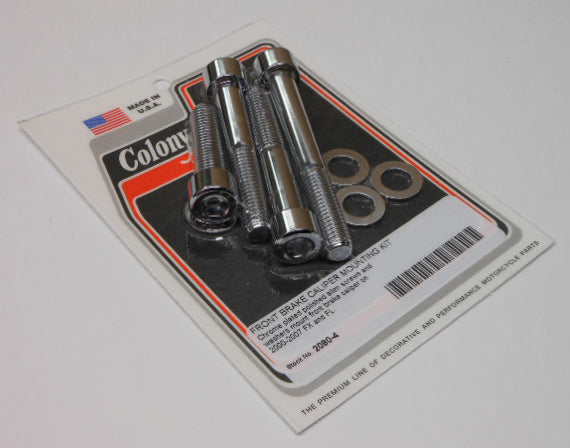 Allen Mount Kit for Front Brake Caliper Chrome
