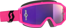 Load image into Gallery viewer, Primal Goggle Pink/Black Purple Chrome Works