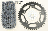 VORTEX Sprocket/Chain Kit Stl/Stl 15/45t Sil Sx3 520-114l Blk 3-CK6291