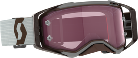 SCOTT Prospect Amplifier Goggle in grey and brown rose lenses, designed for eyewear with enhanced visibility and style.