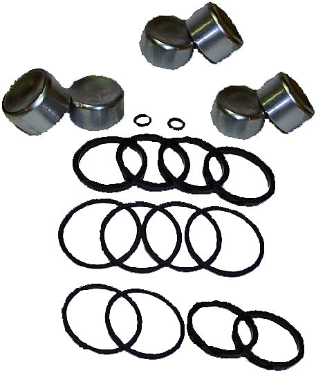 Caliper Rebuild Kit W/Pistons Trike 6 Piston Caliper