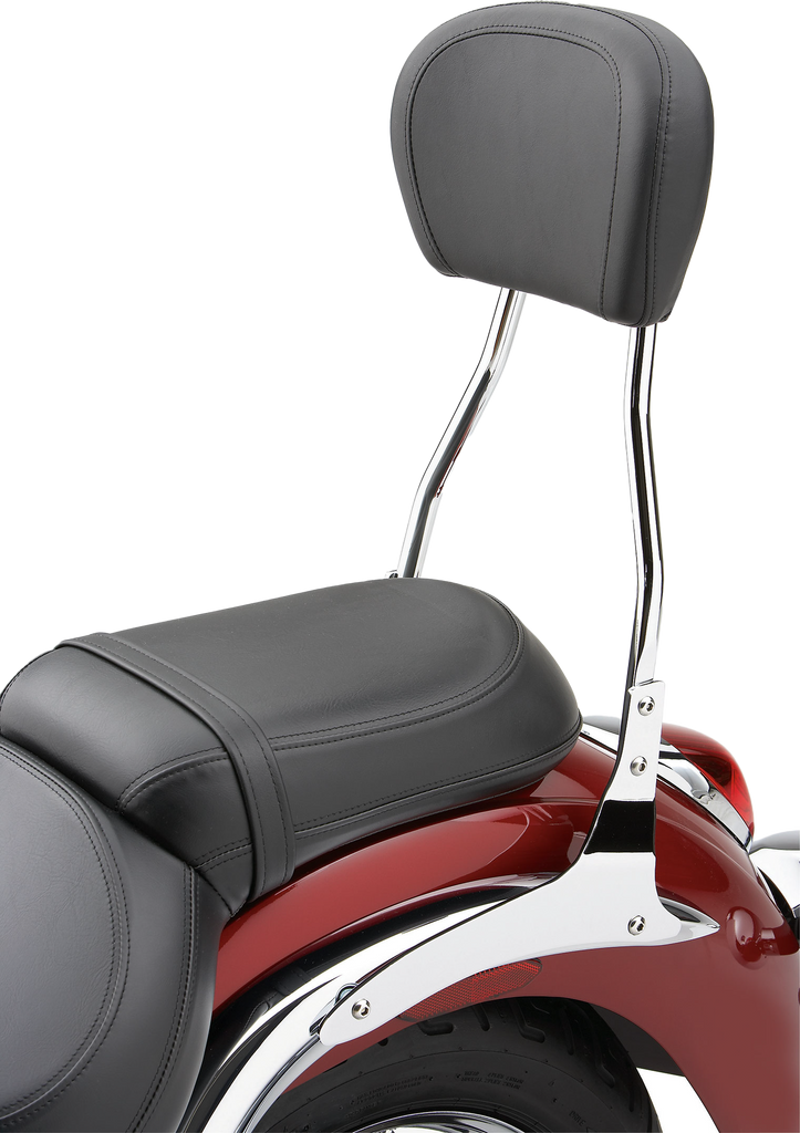 Std Sissy Bar W/Pad Chrome Hon Shadow Vlx600 99 07