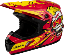 Load image into Gallery viewer, Youth Mx 46y Unstable Helmet Red/Yellow Ym