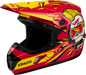 Youth Mx 46y Unstable Helmet Red/Yellow Ym