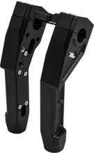 Load image into Gallery viewer, Nl 1 1/8" X Riser 8" Pull Back Black