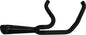 Comp S 2 1 M8 Softail Black W/Turnout Black Endcap