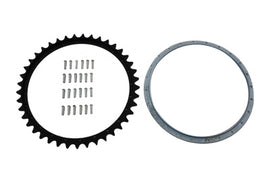 York 45-inch WL Sprocket Kit with Dust Ring for side valve engines, featuring durable construction and precise fit.