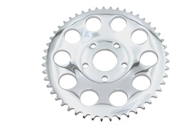 Dish Type Rear Sprocket Chrome 49 Tooth