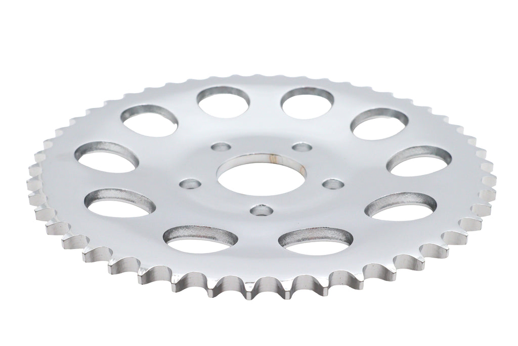 Dish Type Rear Sprocket Chrome 49 Tooth