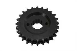 York 24-tooth splined engine drive line sprocket, showing detailed metal teeth and spline design for motorcycle or ATV applications.