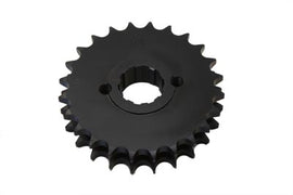 York 24-tooth splined engine sprocket for drive line, showing detailed metal teeth and spline design in close-up image.