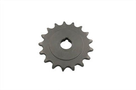 York 17-tooth side valve engine sprocket for engines, shown in image 19-0160, with detailed teeth and metal construction.