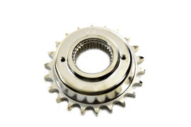 York 24-tooth drive line transmission sprocket, metal gear with teeth around circumference, designed for industrial machinery.