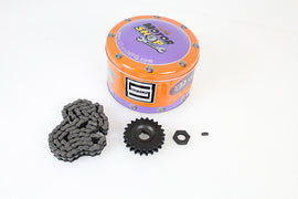 York 45-inch G Sprocket and Chain Drive Line Kit with 22-tooth sprocket, used for heavy-duty machinery and equipment.