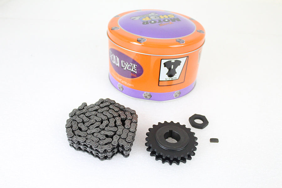 45 inch G Sprocket and Chain Kit 22 Tooth