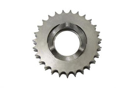 York 27-tooth compensator engine sprocket for drive line systems, shown in the image with detailed metal teeth and mounting hole.