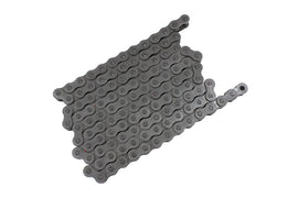 Drive line 120 link chain by York, parkerized finish, showing the durable metal chain with 120 links on a plain background.