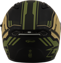 Load image into Gallery viewer, Of 87 Duke Helmet W/Led Light Matte Blk/Green Xl