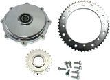 HardDrive Cush Drive Chain Conv Kit Chrome `09-16 Flh/Flt 820-51155
