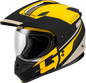 Gm 11 Decima Helmet Matte Black/Yellow/Grey Sm