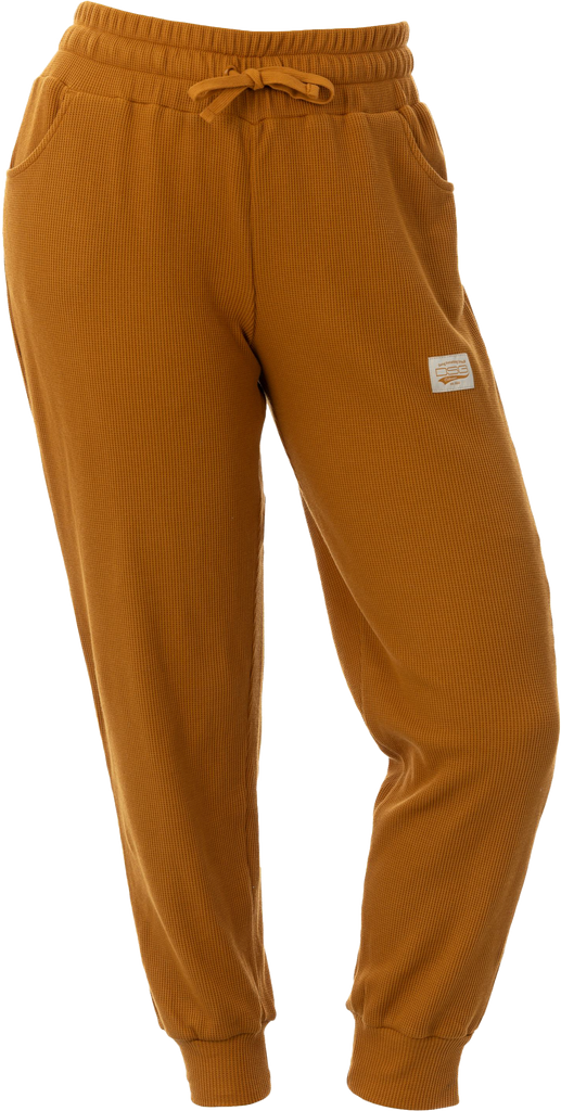 Cozy Waffle Pants Fawn 3x