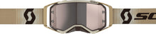 Load image into Gallery viewer, Prospect Goggle Beige/Brn Silver Chrome Works