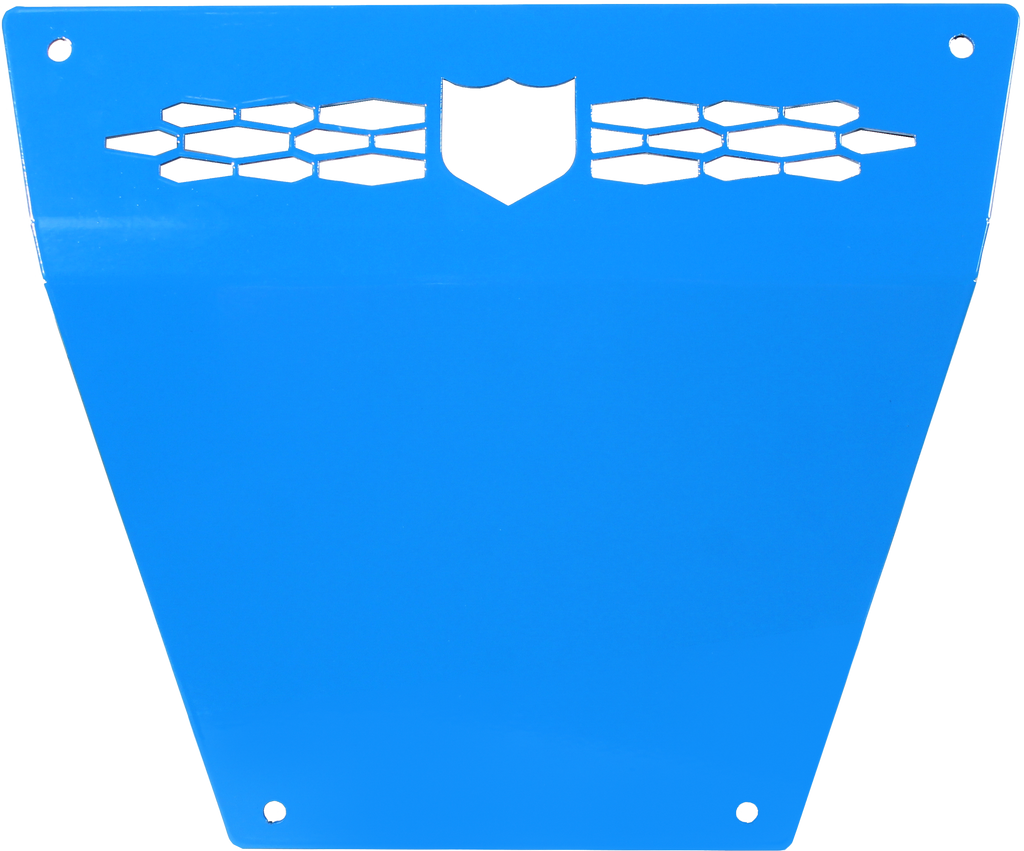 Front Race Skid Plate Voodoo Blue Pol