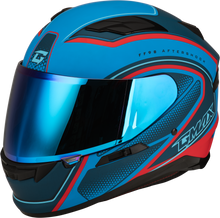 Load image into Gallery viewer, Ff 98 Aftershock Helmet Matte Blue/Red Xs