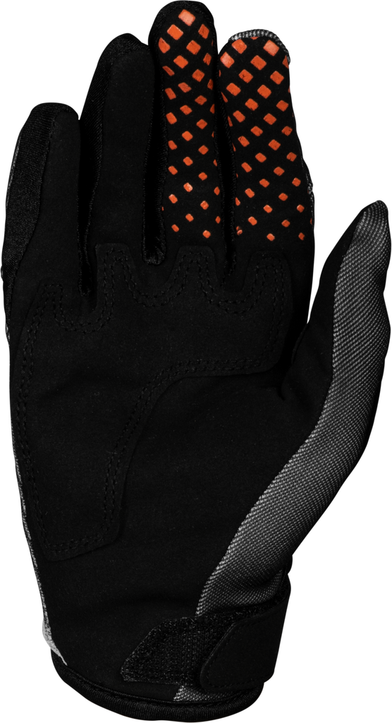 Youth Kinetic Torch Gloves Black/White/Orange Ys