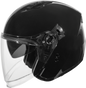 Of 87 Helmet W/Led Light Black 2x