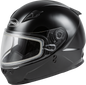 Youth Gm 49y Full Face Snow Helmet Black Yl