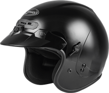 Load image into Gallery viewer, Gm 32 Open Face Helmet Black 3x