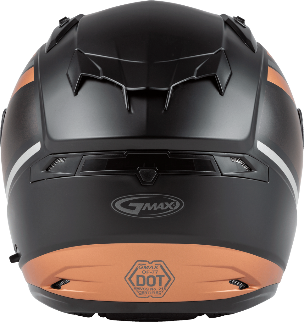 Of 77 Open Face Reform Helmet Matte Black/Copper/Silver 2x