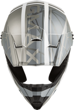 Load image into Gallery viewer, Mx 46 Off Road Mega Helmet Matte White/Silver Sm