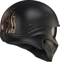 Load image into Gallery viewer, Covert X Open Face Helmet Tribe Matte Black/Copper Xl