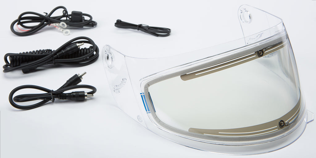 Shield Electric Clear W/Cord Holes For Flip Tint Gm 38/69