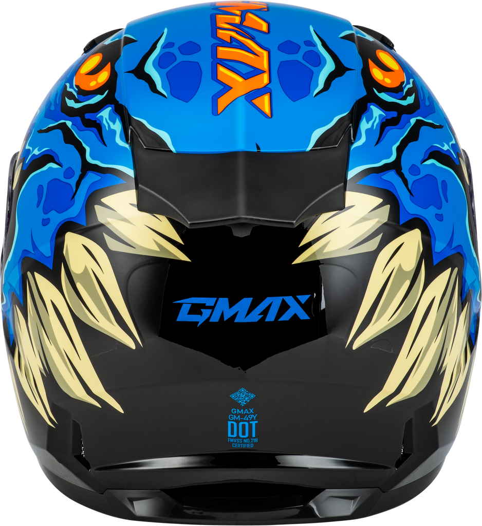 Youth Gm 49y Drax Snow Helmet Blue Ys