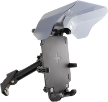 Load image into Gallery viewer, Armor Charger Phone Mount W/Visor Black