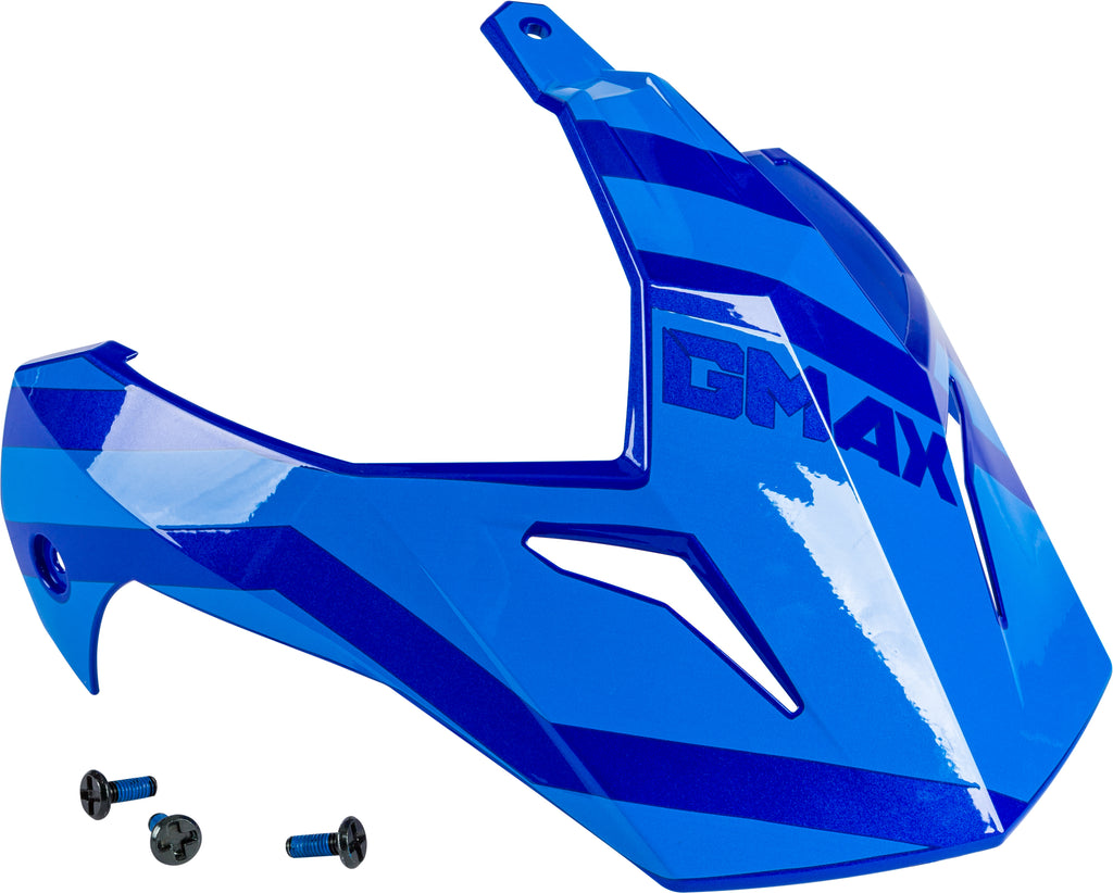 Visor W/Screws Trapper Blue/Grey Gm 11s