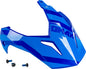 Visor W/Screws Trapper Blue/Grey Gm 11s