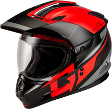 Load image into Gallery viewer, Gm 11 Decima Helmet Black/Red/Grey Xl