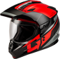 Gm 11 Decima Helmet Black/Red/Grey Xs