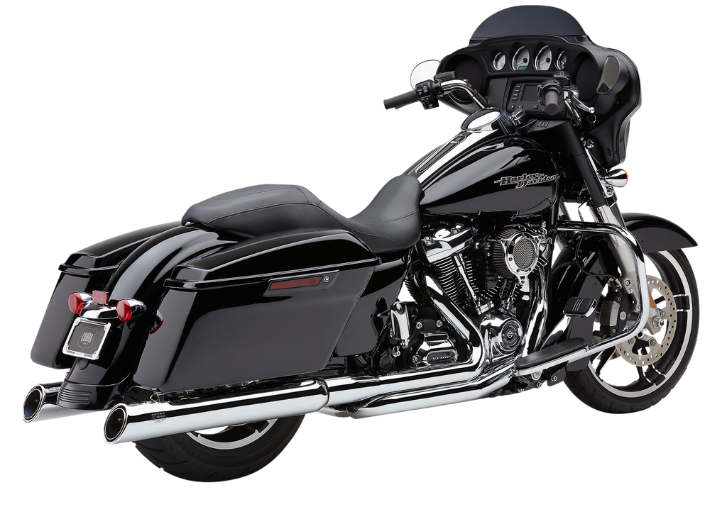 True Dual Headpipes Chrome Flh/Flt 17 24