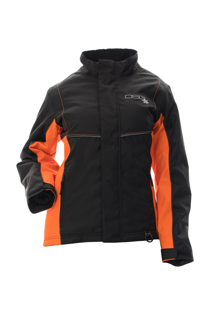 Trail Jacket Black/Tangerine Lg