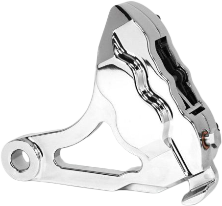 4 Pist Rear Caliper Assm Chrome St 06 07 Fx