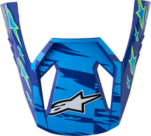 Load image into Gallery viewer, S M3 Falcon Visor Ece06/Dot Blu/Wh/Blk/Pink Fl/Yl Fl Gl