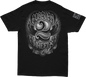 Two Wheels Tee Black Lg